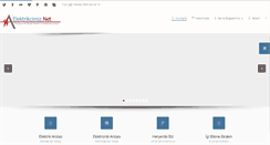 Desktop Screenshot of elektrikcimiz.net